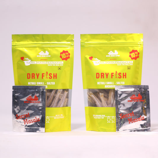 Nethili - Anchovies Dry Fish (without head and tail fully cleaned) Export quality